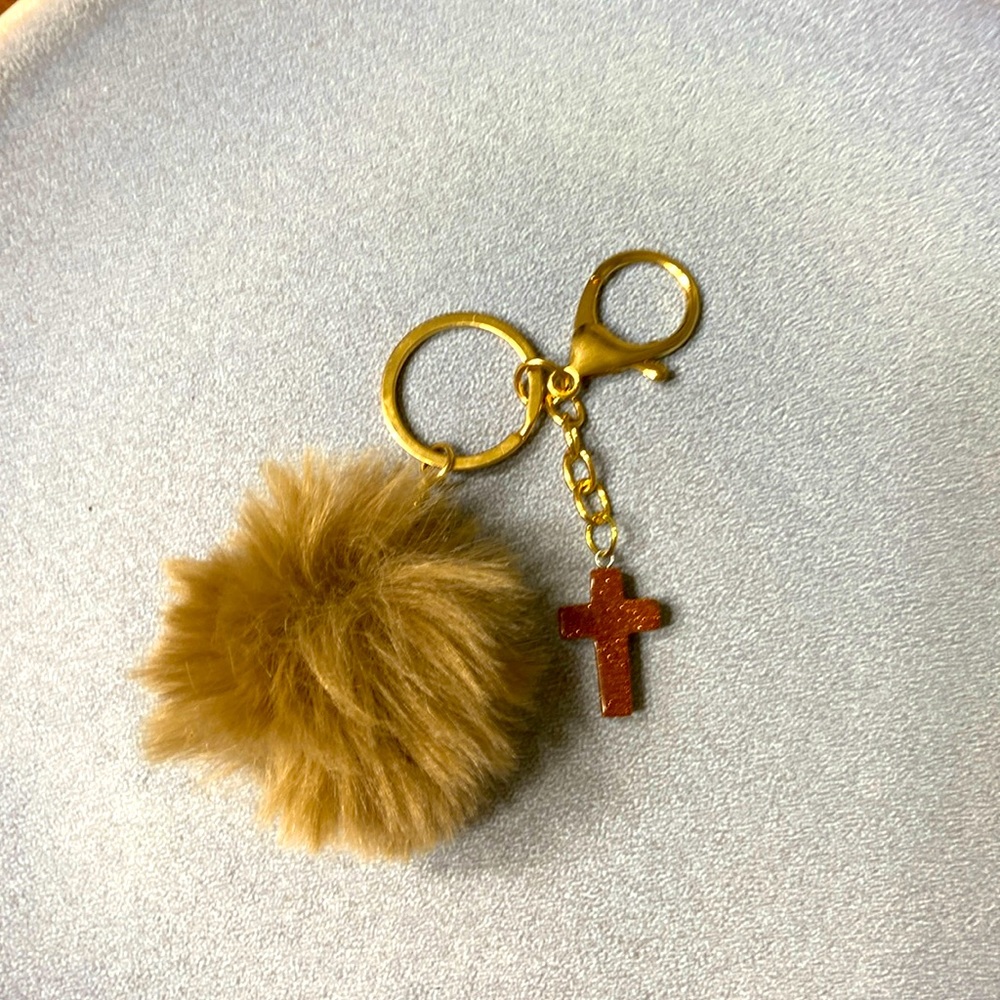 Handmade Bag Charm, Keychain